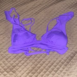 Shade‎ & Shore Purple Swim Top